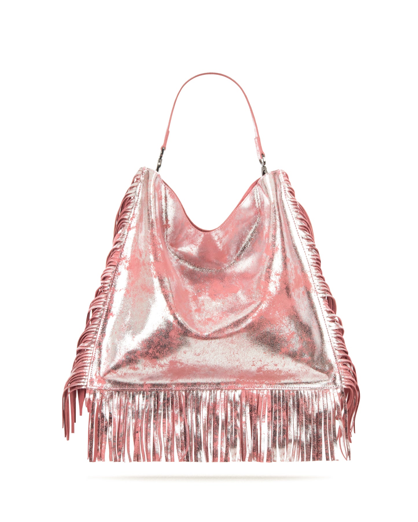 Soho Tote Pink Blush Silver