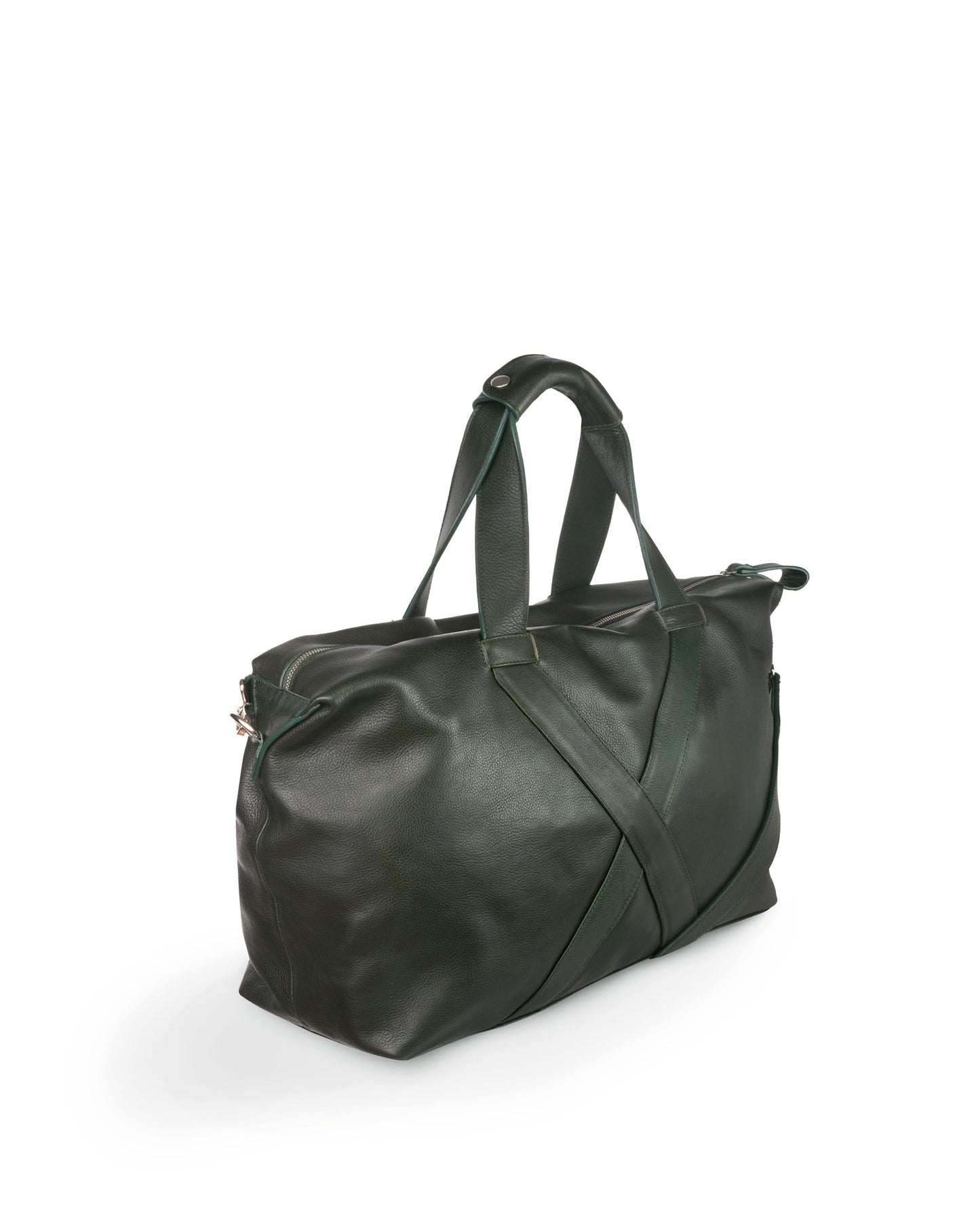 Boston Weekender Duffle Bag Dark Green