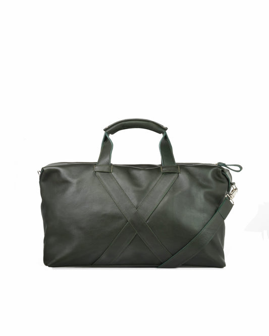 Boston Weekender Duffle Bag Dark Green