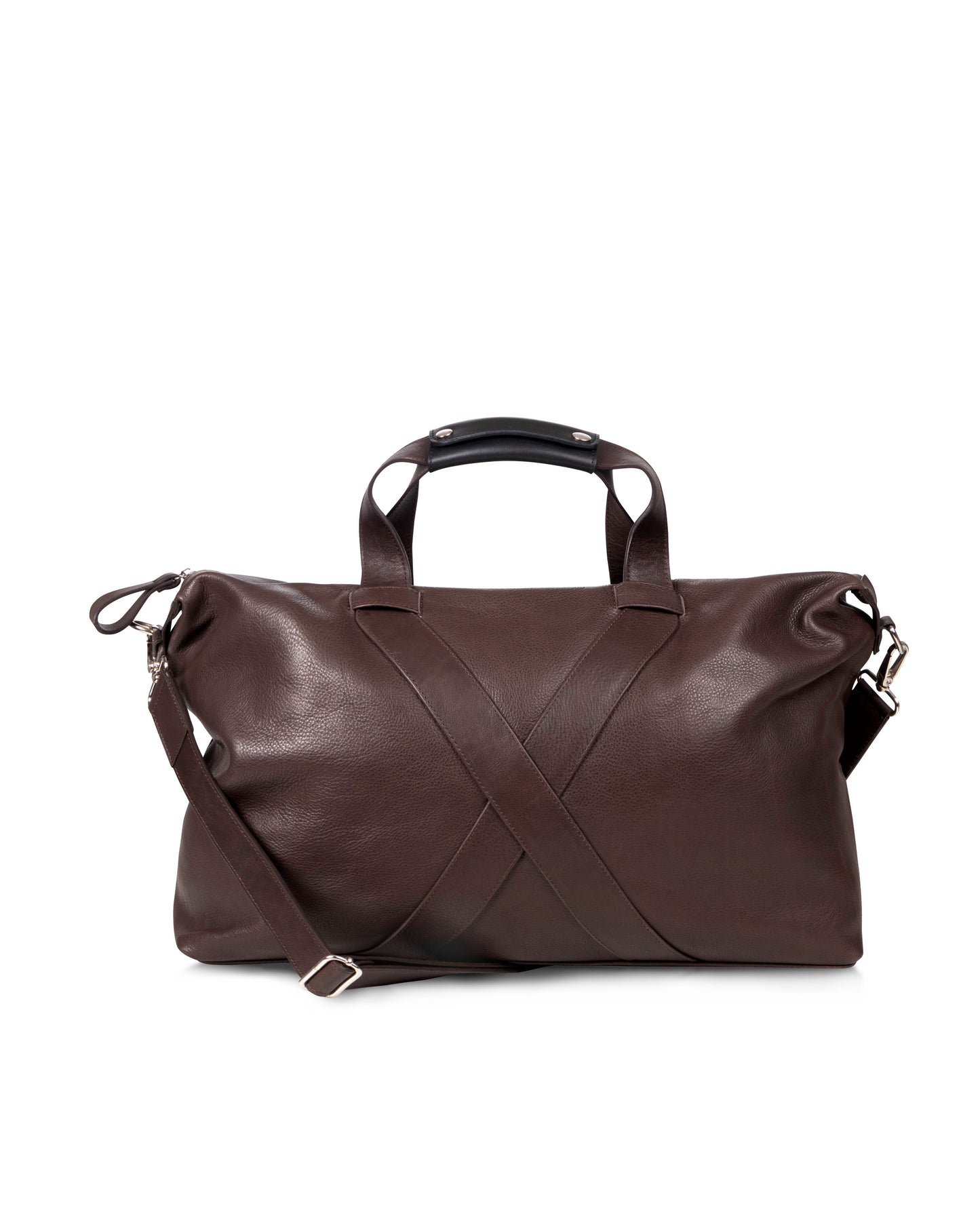 Boston Weekender Duffle Bag Brown