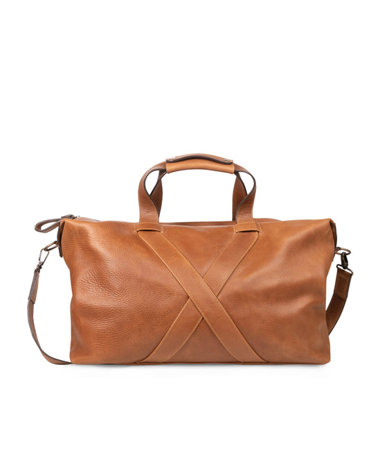 Boston Weekender Duffle Bag Camel